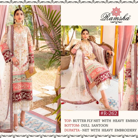 RAMSHA R-262 R-263 AND R-264 WHOLESALE PAKISTANI - Picture 2 of 5